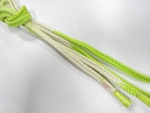 未使用品　正絹　手組帯締め